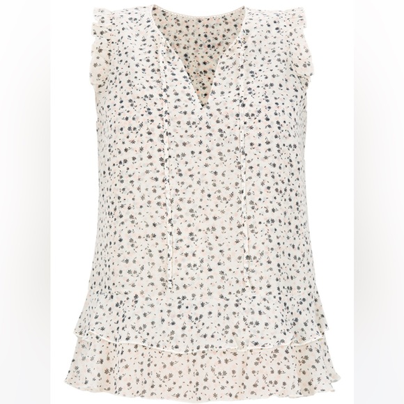 cabi NWOT Wishful Top, Baby Flower, SMALL, Spring 22 - Picture 2 of 4